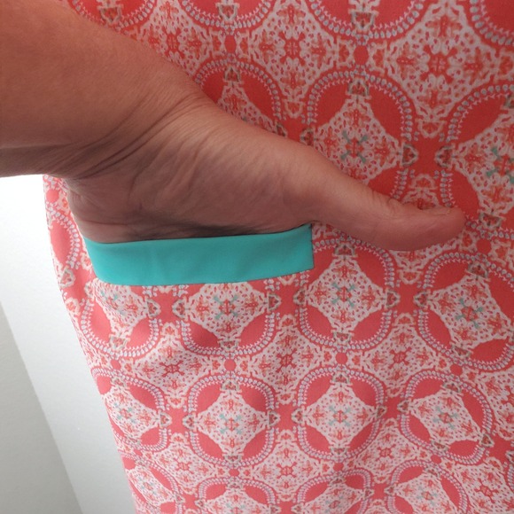 Cabana Life Coral Tides Shift Dress Coastal UPF 50 Swimsuit Coverup Size Large - Picture 9 of 16